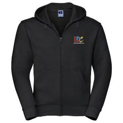 LDC-Russell Europe Authentic Zipped Hooded Sweat